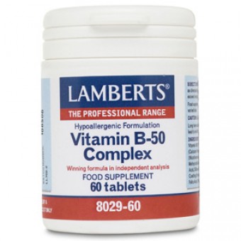 Lamberts vitamin B 50 complex (60tabs)